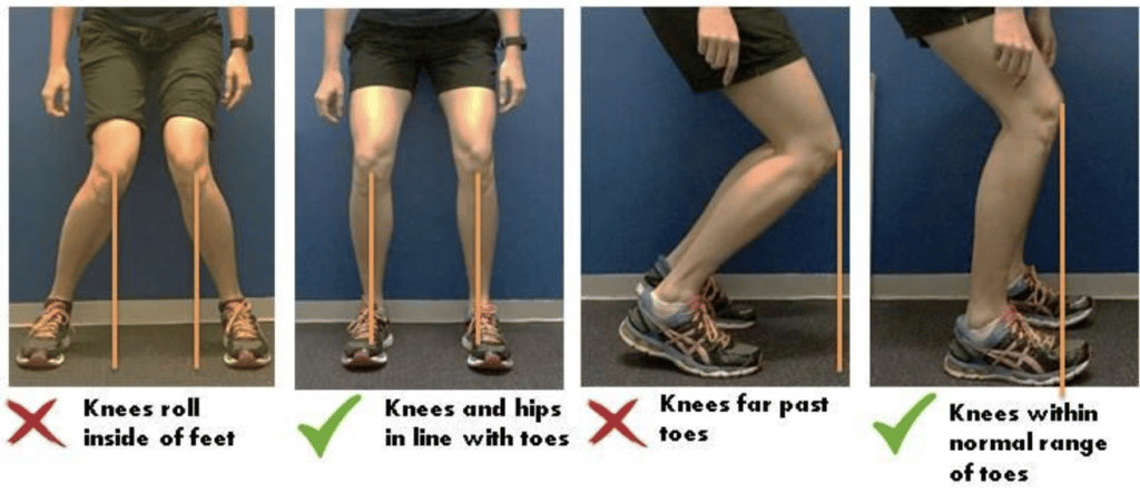 The difference between landing into the lateral toes in comparison to the ball of the foot