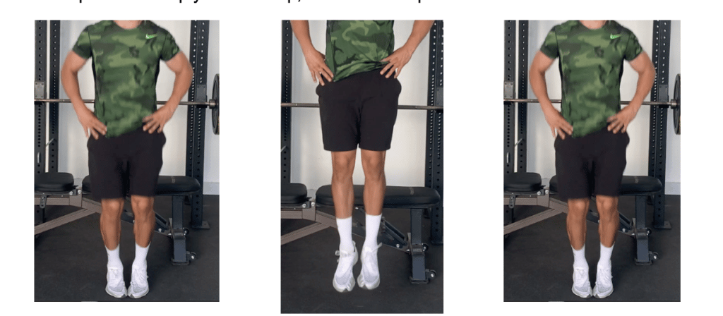 Plyometric exercises to improve strength and range of motion in the foot and ankle