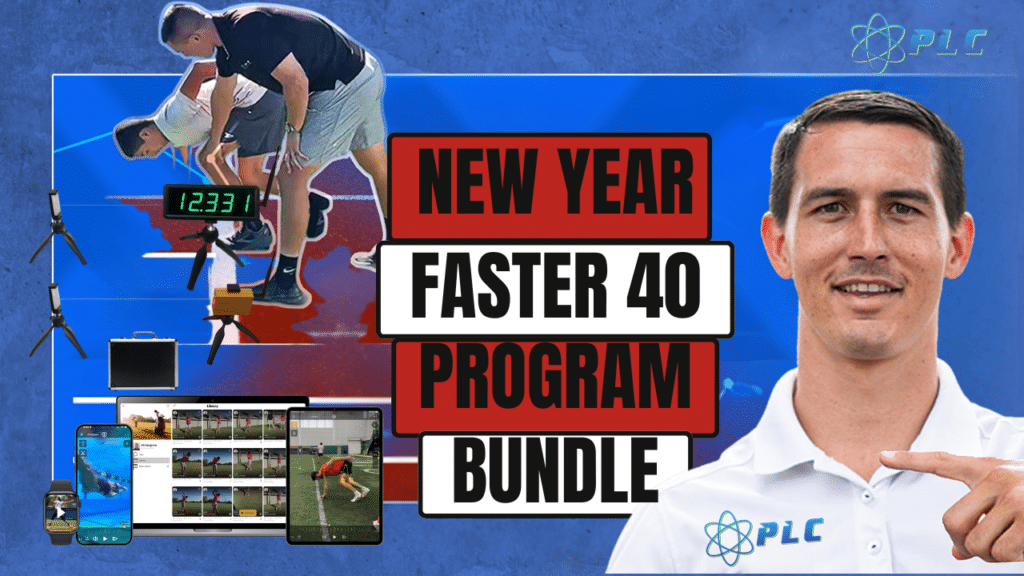 Faster 40 yard dash program bundle