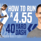 How To Run a Faster 40: Achieving 4.55 In The 40 Yard Dash